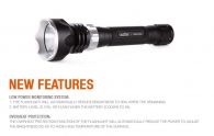 Подводный фонарь Magicshine MJ-810E New (Cree XM-L2, 1000 люмен, 4 реж., АКБ 2x18650), комплект