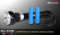 Подводный фонарь Magicshine MJ-810E New (Cree XM-L2, 1000 люмен, 4 реж., АКБ 2x18650), комплект