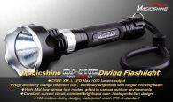 Подводный фонарь Magicshine MJ-810E New (Cree XM-L2, 1000 люмен, 4 реж., АКБ 2x18650), комплект