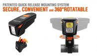 Велофара Magicshine EAGLE 600 (2xCree XP-G2, 600 люмен, 3 режима), черная