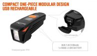 Велофара Magicshine EAGLE 600 (2xCree XP-G2, 600 люмен, 3 режима), черная