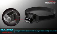 Крепление для велофар на велосипедный шлем Magicshine MJ-6058